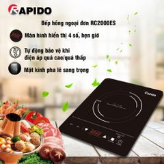 Bếp hồng ngoại RAPIDO RC2000ES