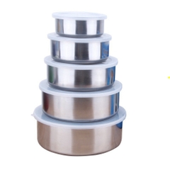 bộ thố lạnh inox 5 món