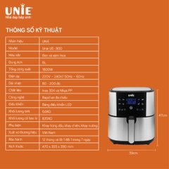 Nồi chiên không dầu UNIE UE-800 8 lít