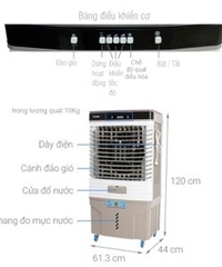 Quạt điều hòa không khí Rapido TURBO 9000M