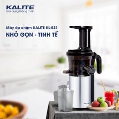 Máy ép chậm Kalite KL 531, 200W, phủ inox 304, ép kiệt bã