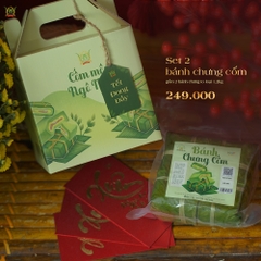 Set 02 bánh chưng tết
