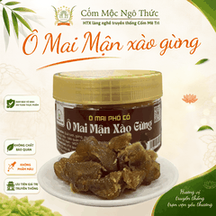 Ô Mai Mận xào gừng