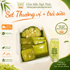 Set Thưởng vị+ trà sữa