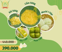 Set Cốm chay