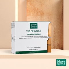 Ampoule dưỡng ẩm, làm săn chắc & ngừa lão hoá da MartiDerm The Originals Proteos Hydra Plus - 30 ống x 2ml