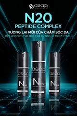 Tinh chất chống lão hóa, căng bóng và sáng da Asap N20 Peptide Complex - 30ml