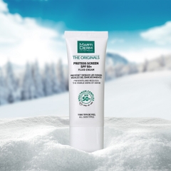 Kem chống nắng phổ rộng ngừa lão hóa, phòng chống nám quay lại MartiDerm The Originals Proteos Screen SPF50+ Fluid Cream - 40ml