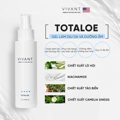 Gel dưỡng ẩm cho da dầu, mụn Vivant Skincare Totaloe - 86ml
