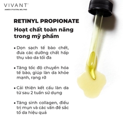 Serum trị mụn, sáng da Vivant Skincare Exfol - A Forte - 30ml