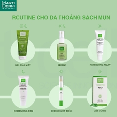 Kem dưỡng giảm nhờn, mụn  & se lỗ chân lông Martiderm Acniover Active Cremigel - 40ml