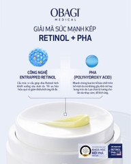 Kem dưỡng tái tạo & trẻ hóa da ban đêm Obagi Retinol + PHA - 50ml