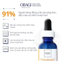 Serum chống oxy hóa, làm sáng đều màu da Obagi Professional C Serum 15% - 30ml