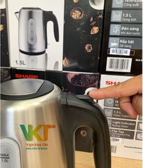 Bình đun siêu tốc Sharp 1.5 lít EKJ-15EVS-ST