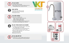 Thiết bị lọc nước trên bồn rửa Cleansui ET101