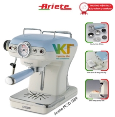 Máy pha cà phê Ariete MOD 1389/15 - Màu xanh da trời