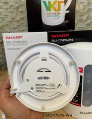 Bình đun siêu tốc Sharp EKJ-17VPS-WH - Trắng