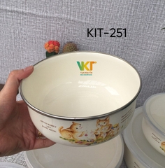 Bộ thố tráng men Fujihoro KIT-251