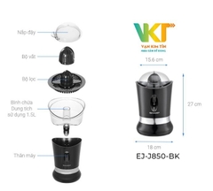 Máy vắt cam Sharp EJ-J850-BK