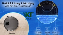 Robot hút bụi lau nhà Shimono ZK808