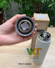 Bình Giữ Nhiệt Lưỡng Tính Tiger MCY-K060 - Màu xám trắng