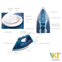 Bàn ủi hơi nước Philips DST3040/70
