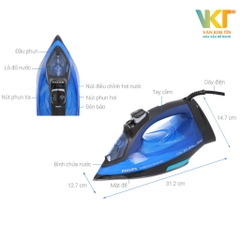 Bàn ủi hơi nước Philips GC3920/20