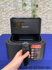 Nồi chiên không dầu Sharp KF-AF70EV-BK 7.0 lít