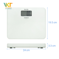 Cân sức khỏe điện tử Tanita HD007 (HD-HAILI-007) Trắng - Made in Japan