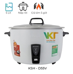 Nồi cơm điện Sharp KSH-D55V