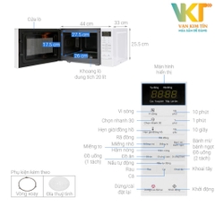Lò vi sóng Panasonic NN-ST25JWYUE