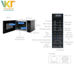 Lò vi sóng Panasonic NN-ST65JBYUE