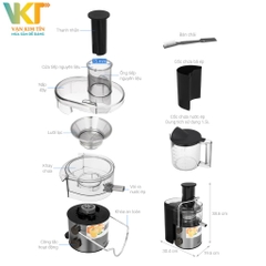 Máy ép trái cây Panasonic MJ-CB600SRA