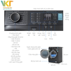 Máy giặt Electrolux Inverter 10 kg EWF1024P5SB