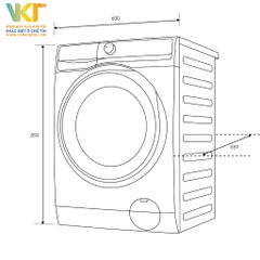 Máy giặt sấy Electrolux Inverter EWW1023P5SC 10/7kg