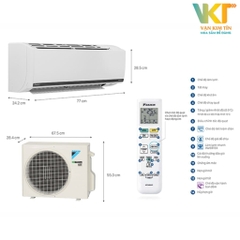 Máy lạnh Daikin Inverter 2 HP FTKB50WAVMV