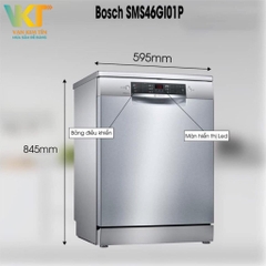 Máy rửa chén độc lập Bosch SMS46GI01P
