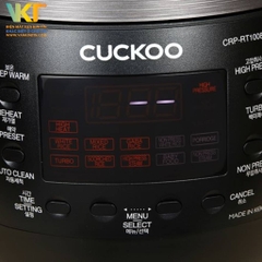 Nồi cơm điện tử cao tần áp suất Cuckoo 1.8 lít CRP-RT1008F/BKTSVNCV