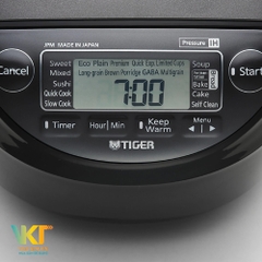 Nồi cơm điện tử cao tần áp suất Tiger 5 trong 1 JPM-H18V 1.8Lít - Made in Japan