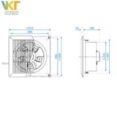 Quạt hút âm trần Panasonic FV-20CUT1