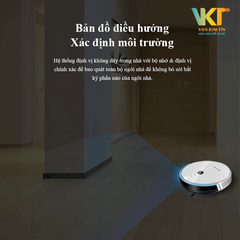 Robot hút bụi lau nhà Shimono RS38W