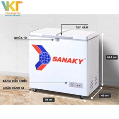 Tủ đông Sanaky VH-225A2 220 lít