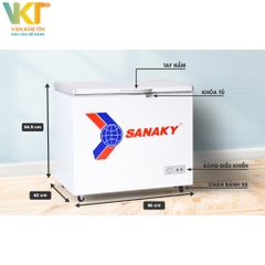 Tủ đông Sanaky VH-225HY2 220 lít