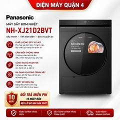 Máy sấy bơm nhiệt Panasonic 10.5 kg NH-XJ21D2BVT