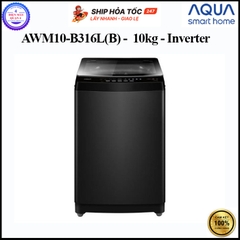Máy giặt Aqua Inverter 10 kg AWM10-B316L(B)