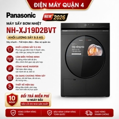 Máy sấy bơm nhiệt Panasonic 9.5 kg NH-XJ19D2BVT