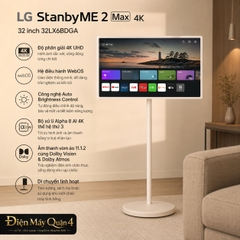 Màn hình di động LG StanbyME 2 Max 4K 32 inch 32LX6BDGA