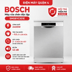 Máy rửa chén độc lập Bosch SMS8YCI01E