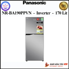 Tủ lạnh Panasonic Inverter 170 lít NR-BA190PPVN