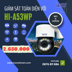 HI-A53WP Cameara Wifi thương hiệu IVSS